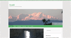 Desktop Screenshot of ecuald.com